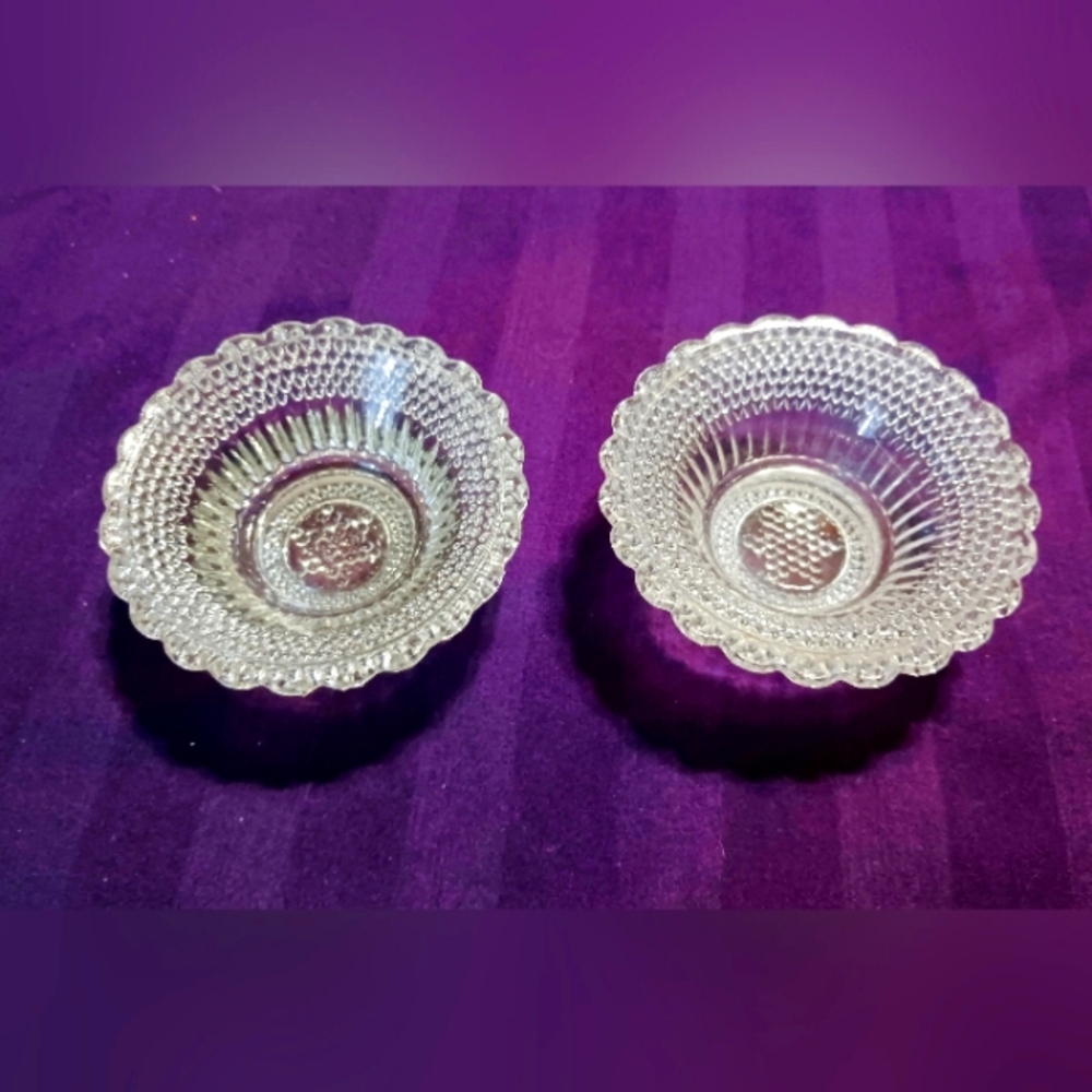 Vintage Salt Cellars / Nut Cups - Set of 2
